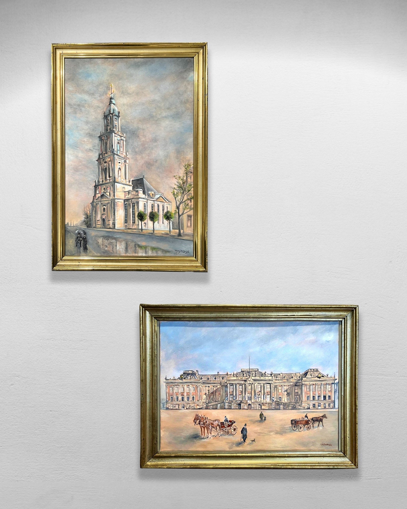 Meine Gemälde in der Staatsoper Unter den Linden Berlin