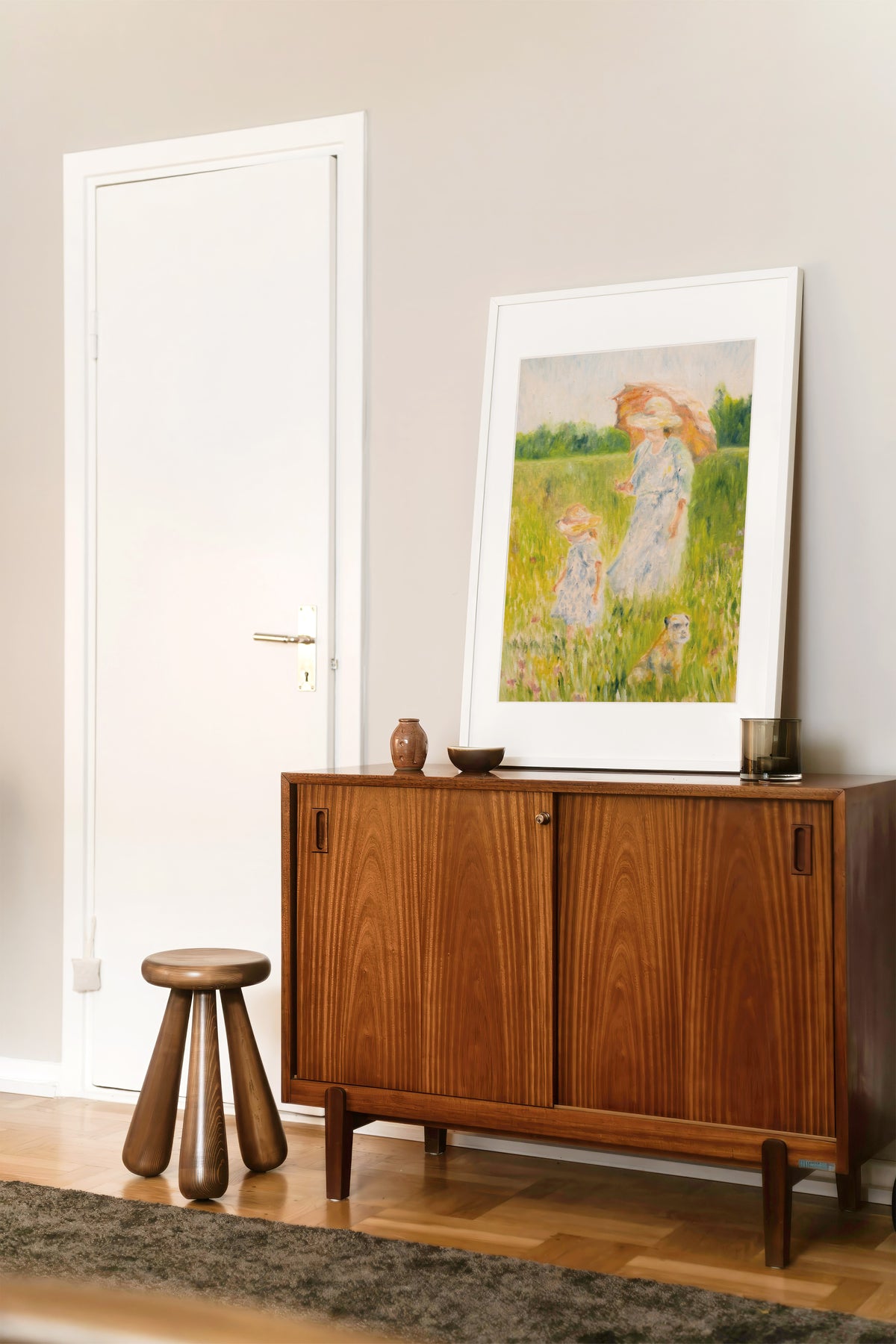 Limitierter Kunstdruck „Familie in der Heide“