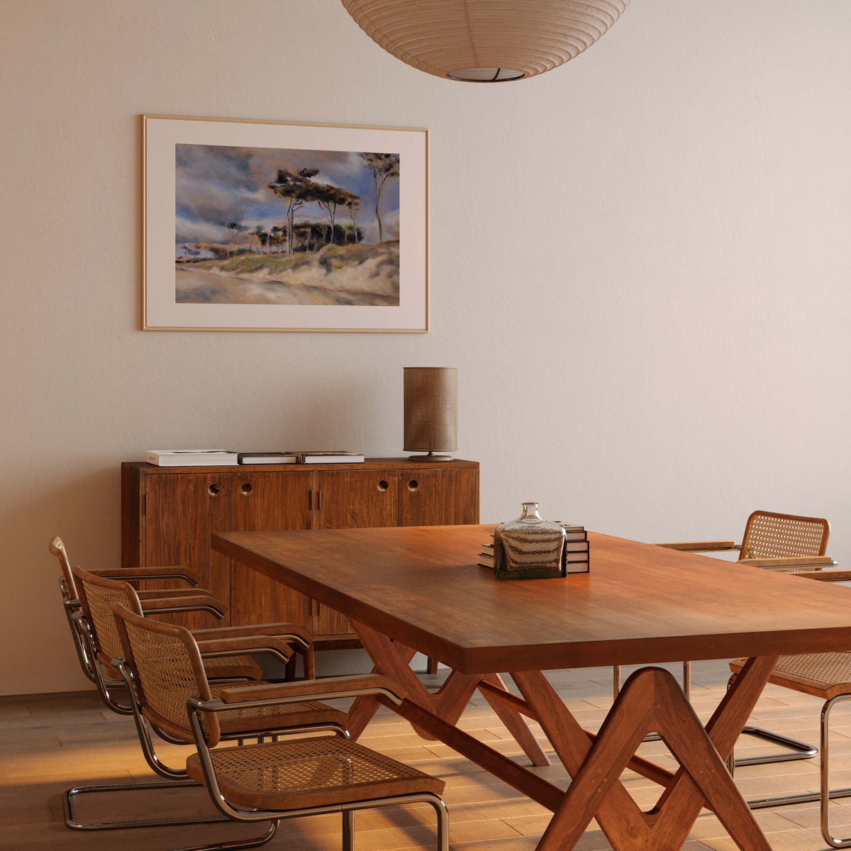 Limitierter Kunstdruck "Weststrand Ahrenshoop"
