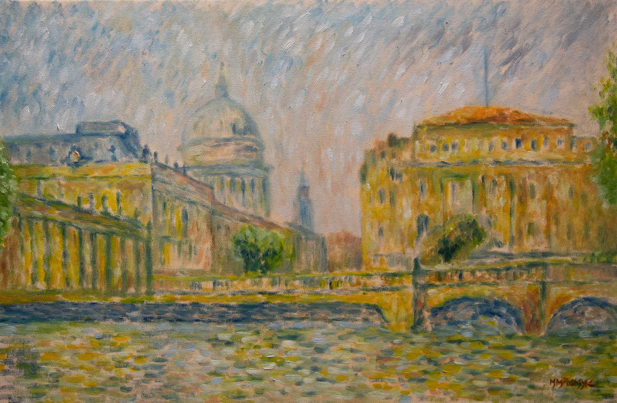 Limitierter Kunstdruck „Stadtschloss und Alter Markt Potsdam 1915“