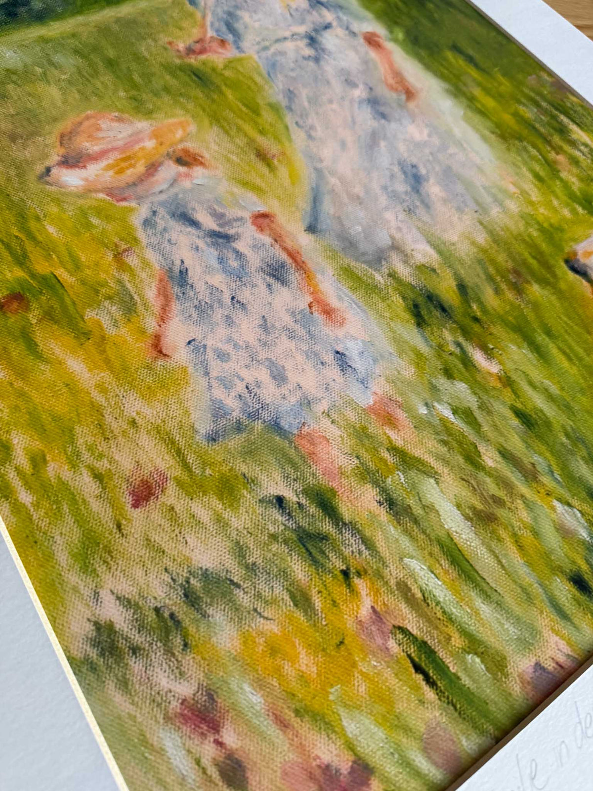 Limitierter Kunstdruck „Familie in der Heide“
