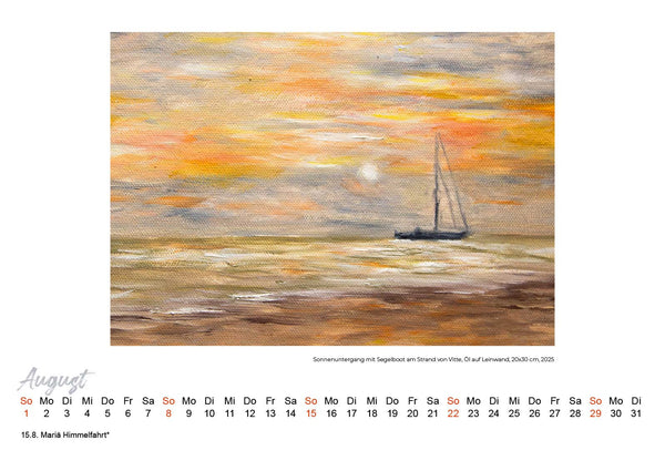 Kunstkalender Hiddensee 2027