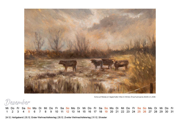 Kunstkalender Hiddensee 2027