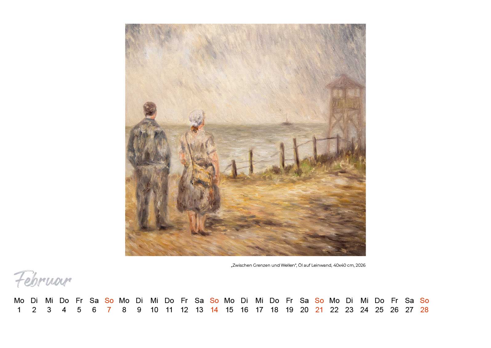 Kunstkalender Hiddensee 2027