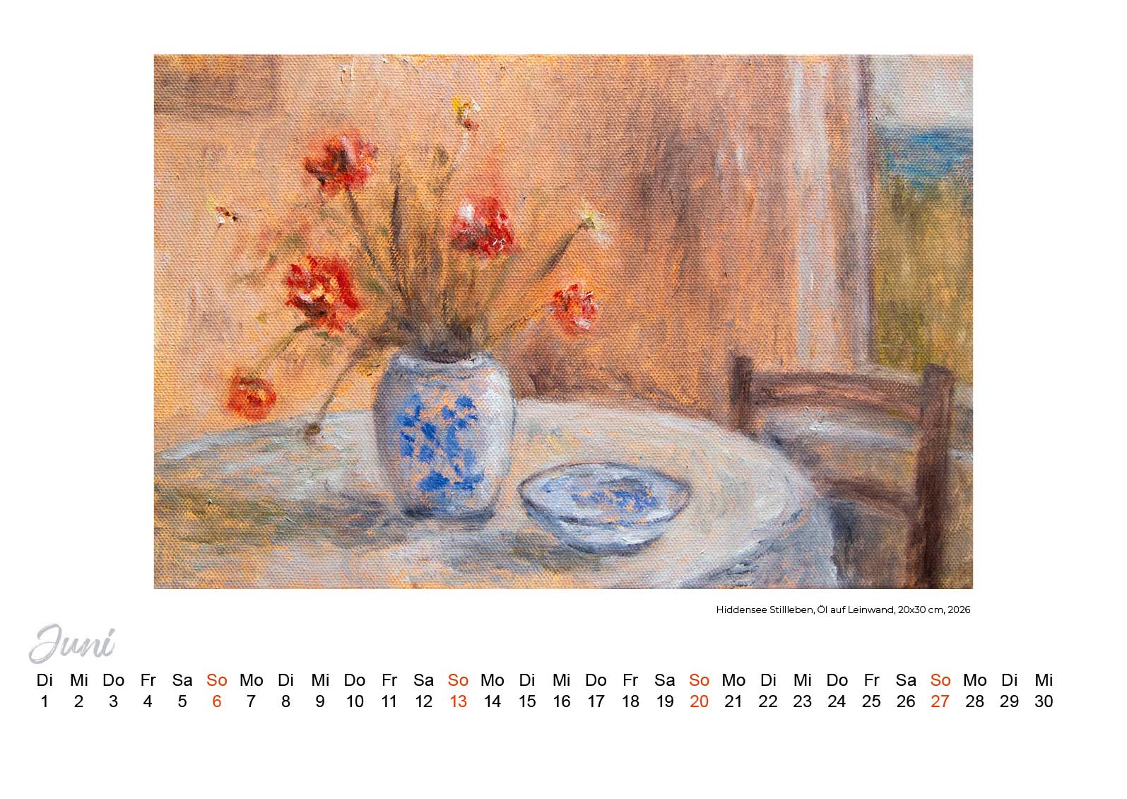 Kunstkalender Hiddensee 2027