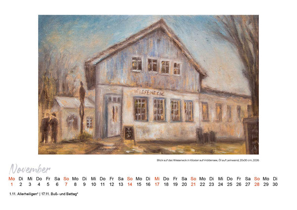 Kunstkalender Hiddensee 2027