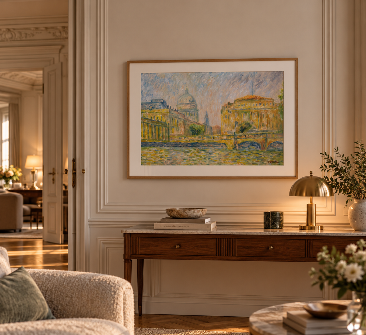 Limitierter Kunstdruck „Stadtschloss und Alter Markt Potsdam 1915“