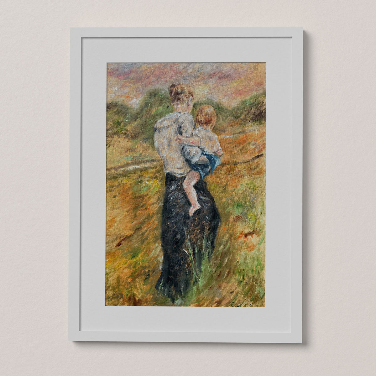 Limitierter Kunstdruck „Golden Motherhood“