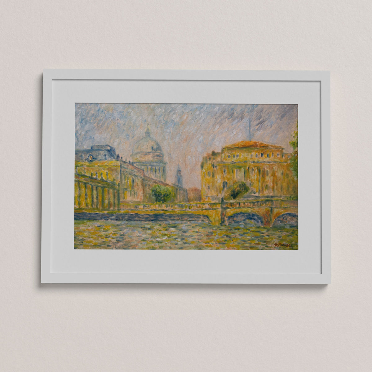 Limitierter Kunstdruck „Stadtschloss und Alter Markt Potsdam 1915“