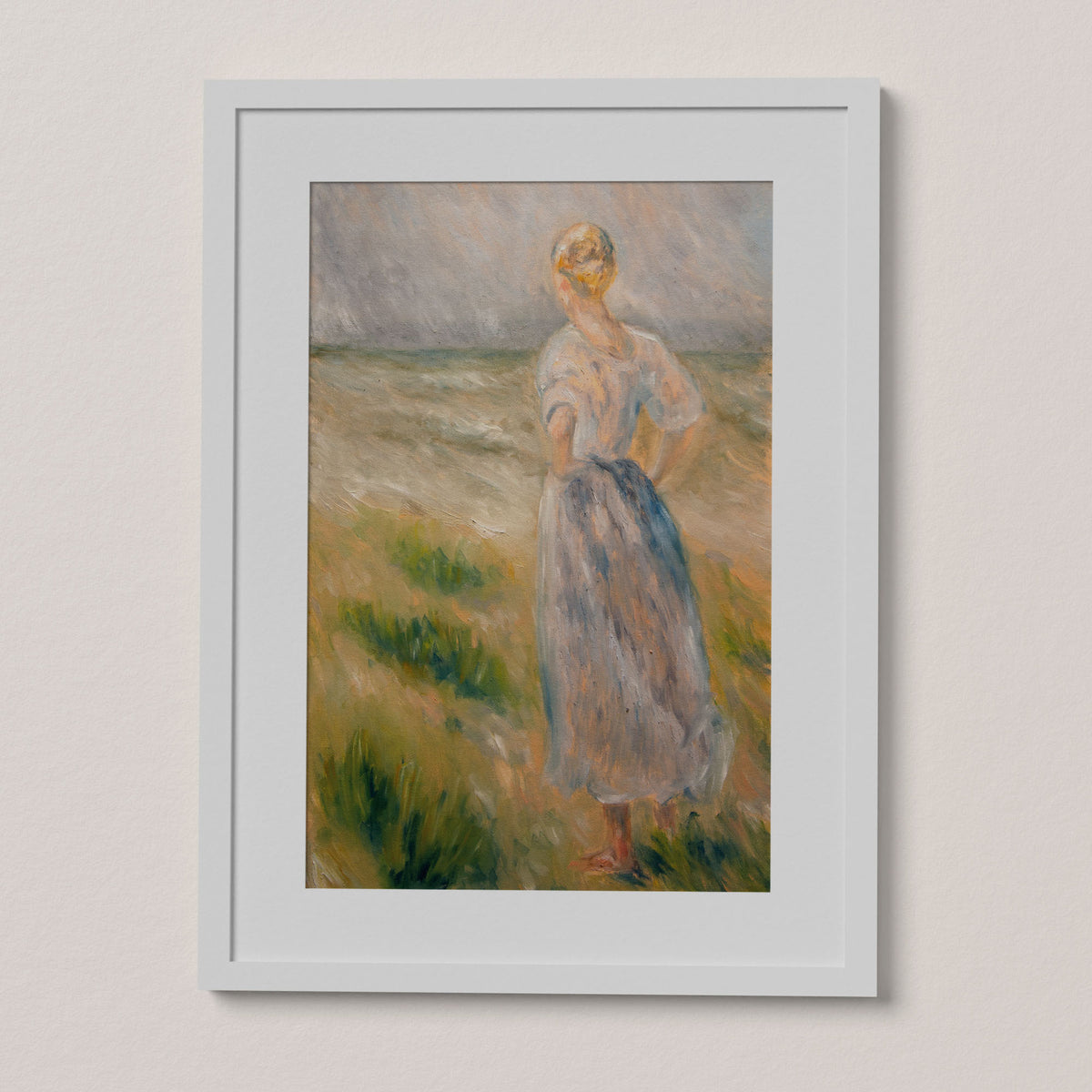 Limitierter Kunstdruck „Sehnsucht am Meer“