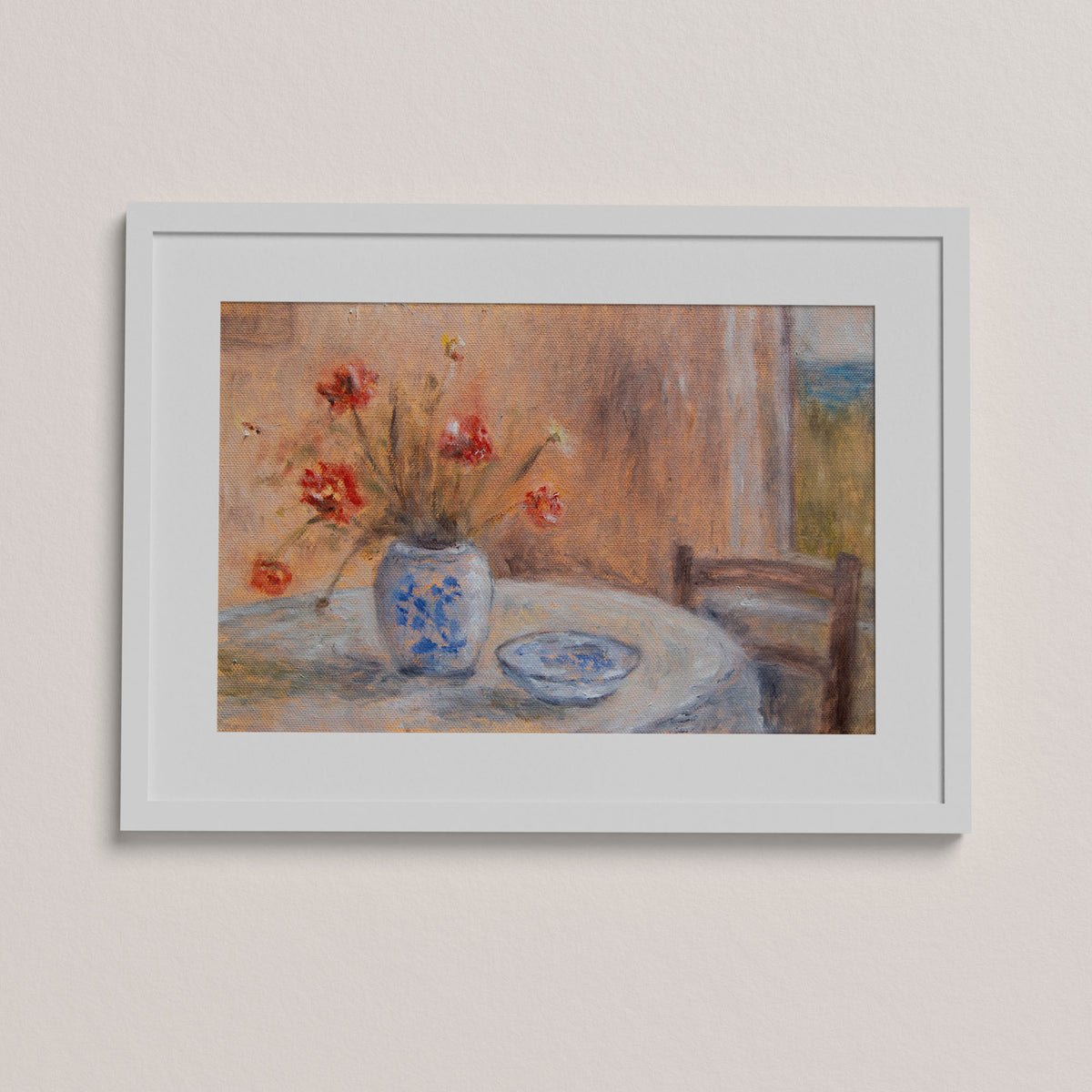 Limitierter Kunstdruck „Ostsee-Stillleben mit Mohn“